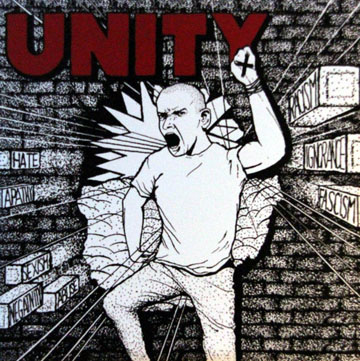 UNITY "You Are One" 7" Ep (Indecision) White Vinyl